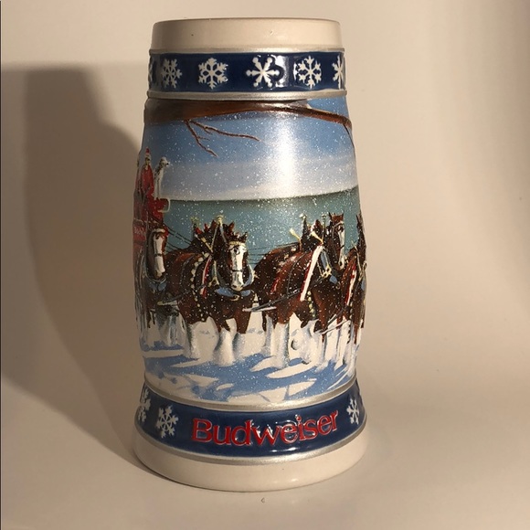 1995 Ceramic Budweiser Beer Stein - Picture 3 of 8